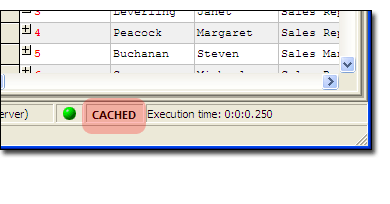 Cache Indicator
