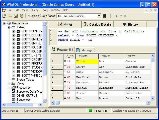 WinSQL - Universal database management tool