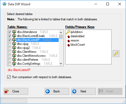 Data Diff Wizard